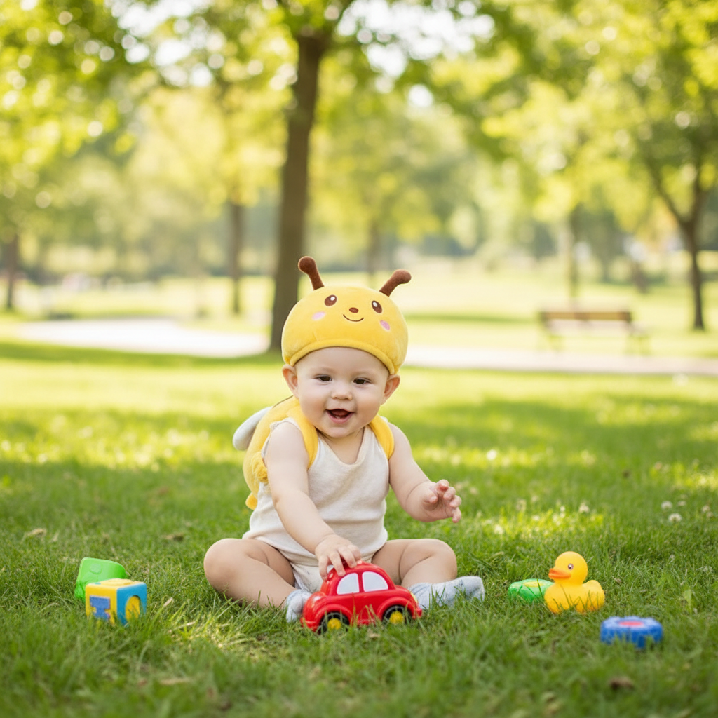 Little Bee Baby Head Protection Hat