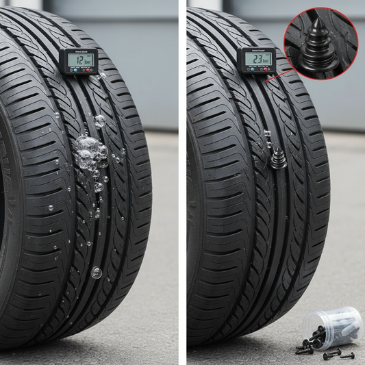 Kit réparation pneu crevaison sans démontage – Kit anti crevaison voiture moto tubeless.